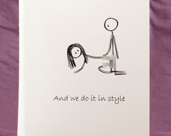 Six Teen Lesbians Get Frisky Adult xxx greeting card